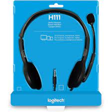 LOGITECH HEADSET HEAPHONES (H111)