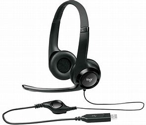 LOGITECH HEADSET USB HEADPHONES (H340)